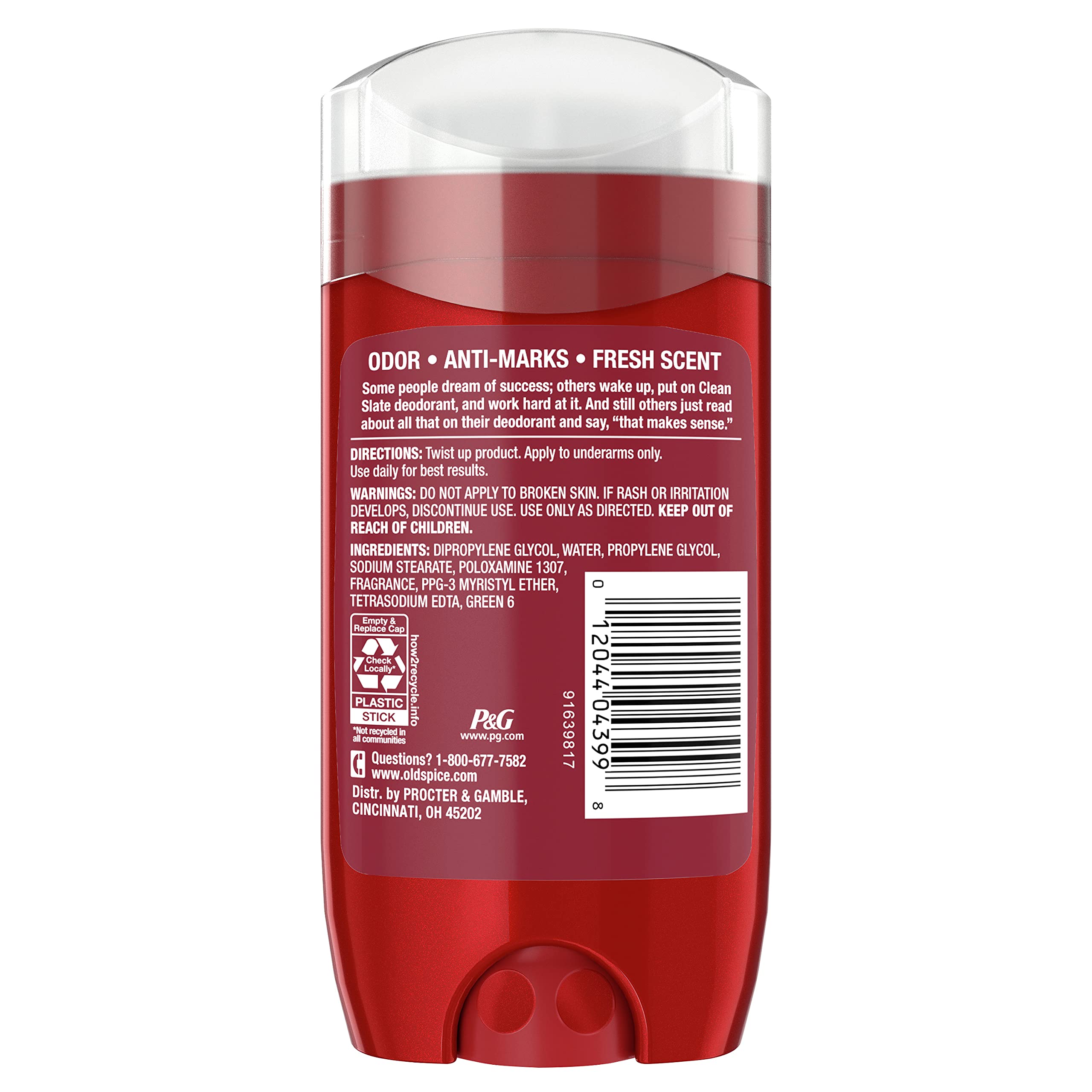Old Spice U/S Clean Slate Deodorant 85GR