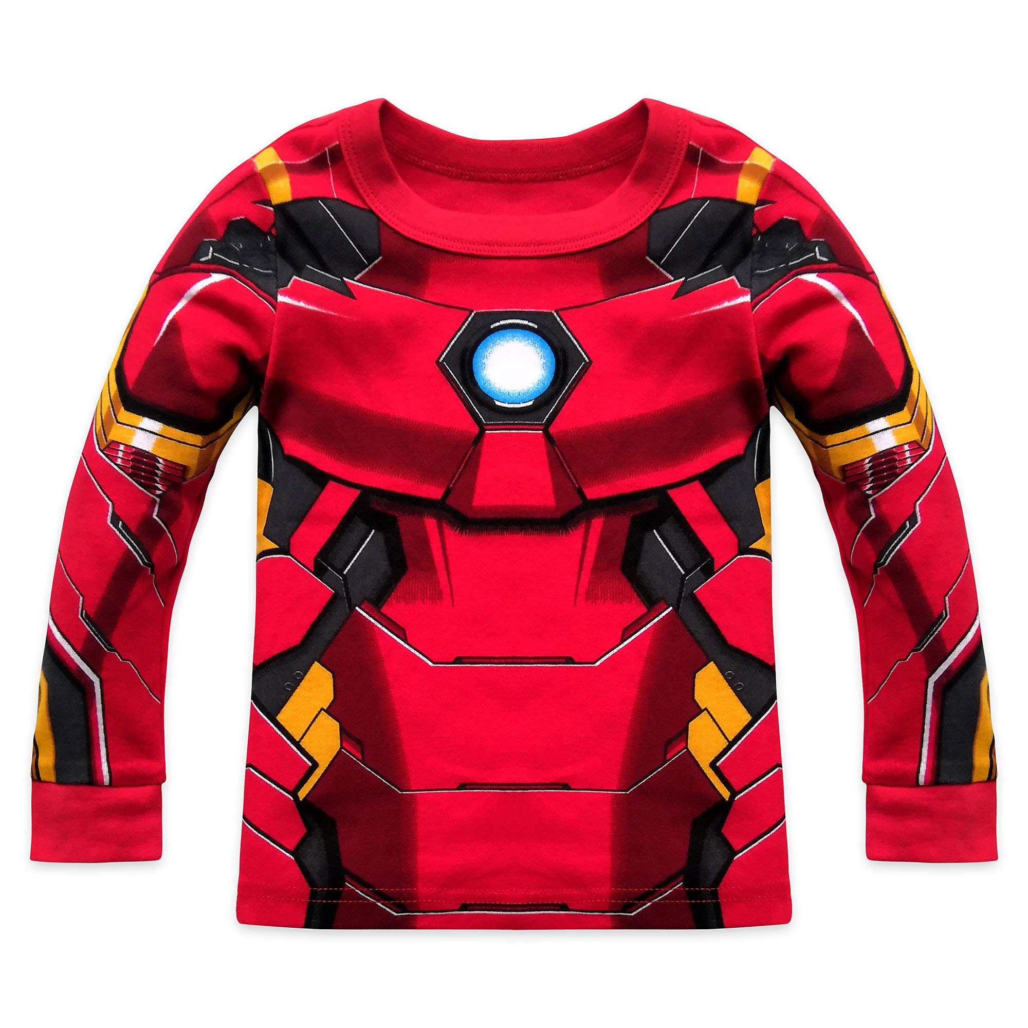 Marvel Iron Man Costume PJ PALS for Boys, Size 5