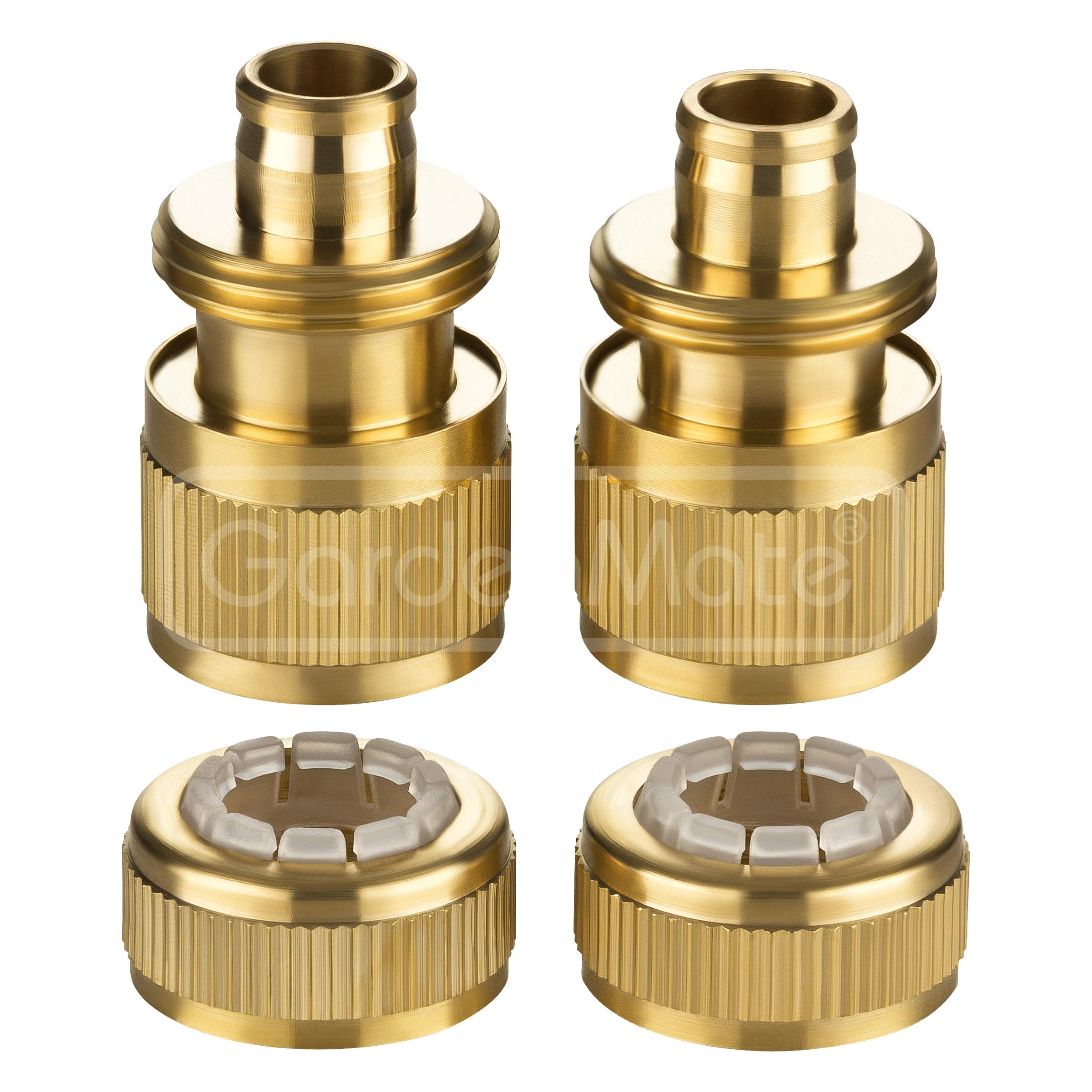 Kit Raccordo Per Tubo Gardena Da 13 Mm (1/2 Pollice) E Da 15 Mm (5/8 Pollice): Raccordo Ad Innesto Per L'Estremità Iniziale Del Tubo, Facile Da Montare (18281-20 - Foto 5