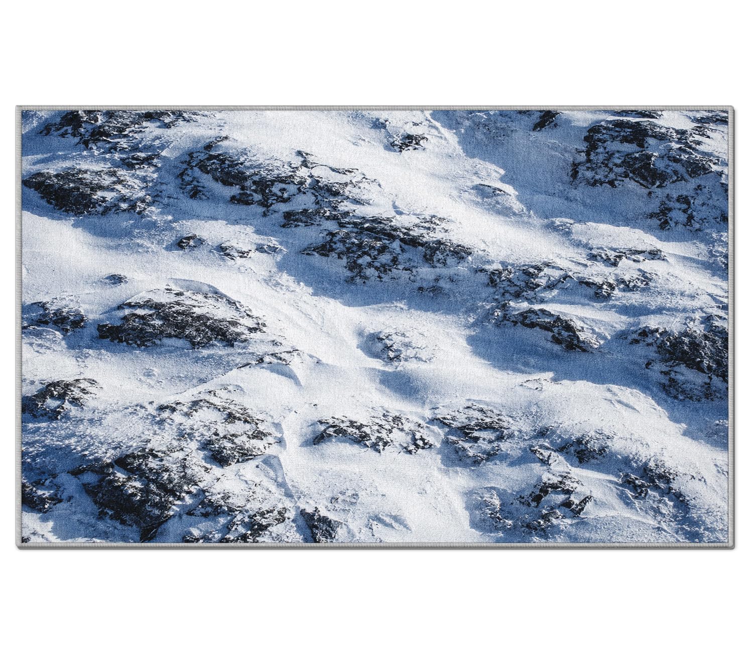 Generisch Schnee Berge Fußmatte Innen 60x90cm