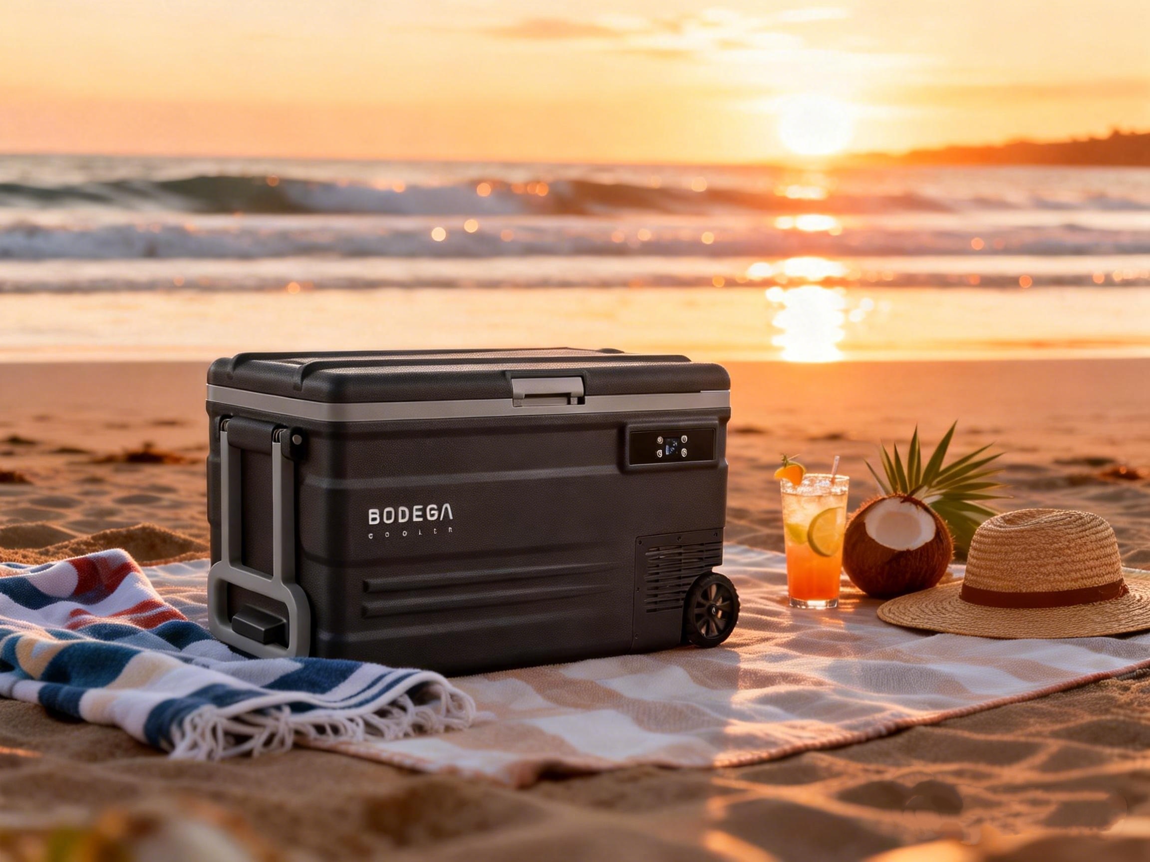 Amazon.com: BODEGACOOLER 12 Volt Car Refrigerator,80 Quarts