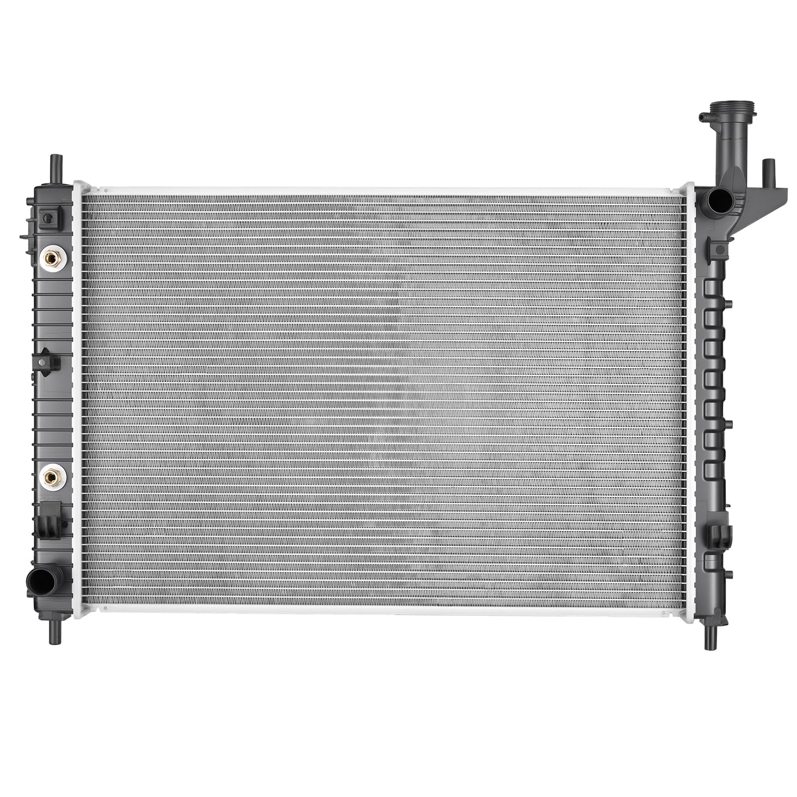 BDFHYK CU13007 Aluminum Radiator for Compatible with Buick Enclave Chevrolet Traverse GMC Acadia Saturn Outlook Full Aluminum Coolant Radiator 3.6L V6 Replace 13006