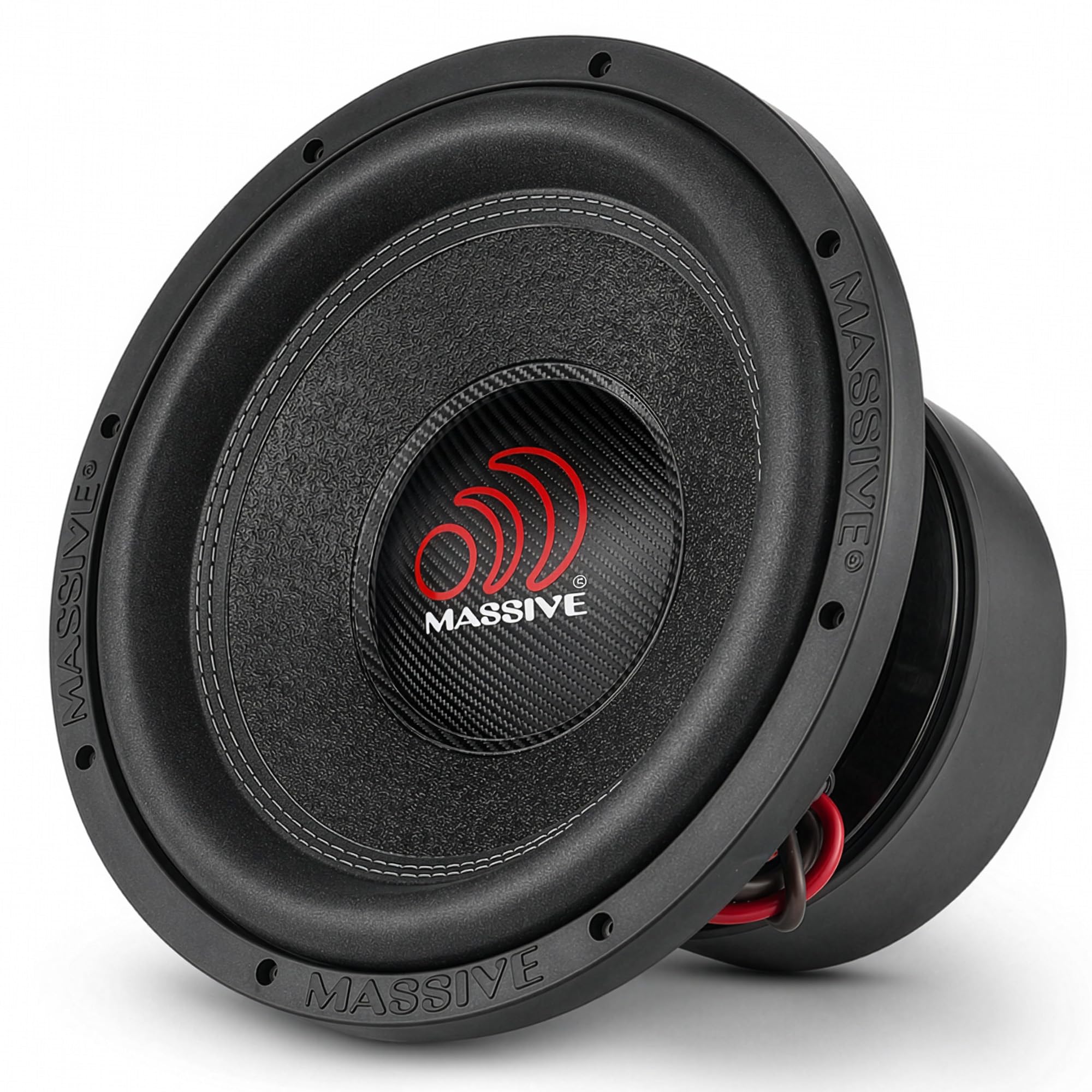 Massive Audio H152XR | 15” 3000W RMS Dual 2-Ohm – XLR Series 4” Voice Coil Mega Bass Woofer, Heavy-Duty Cast Basket, Competition-Grade Car Audio - Hippo Series Subwoofer