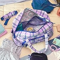 Vista 5 de Vera Bradley Bolsa de viaje Weekender de algodón para mujer