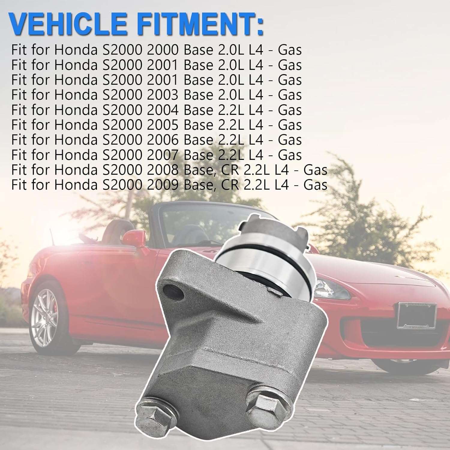 14510-PCX-005 Timing Chain Tensioner Compatible with Honda S2000 2000-2009 2.0L 2.2L Tensioner Replace# 14510PCX005