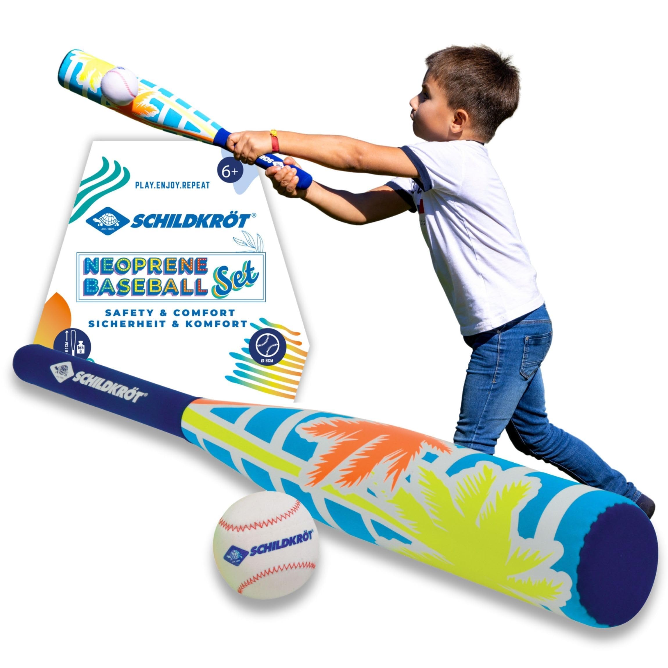 Schildkröt Neoprene Baseball Set, 1 Baseball Bat and 1 Ball, 970159