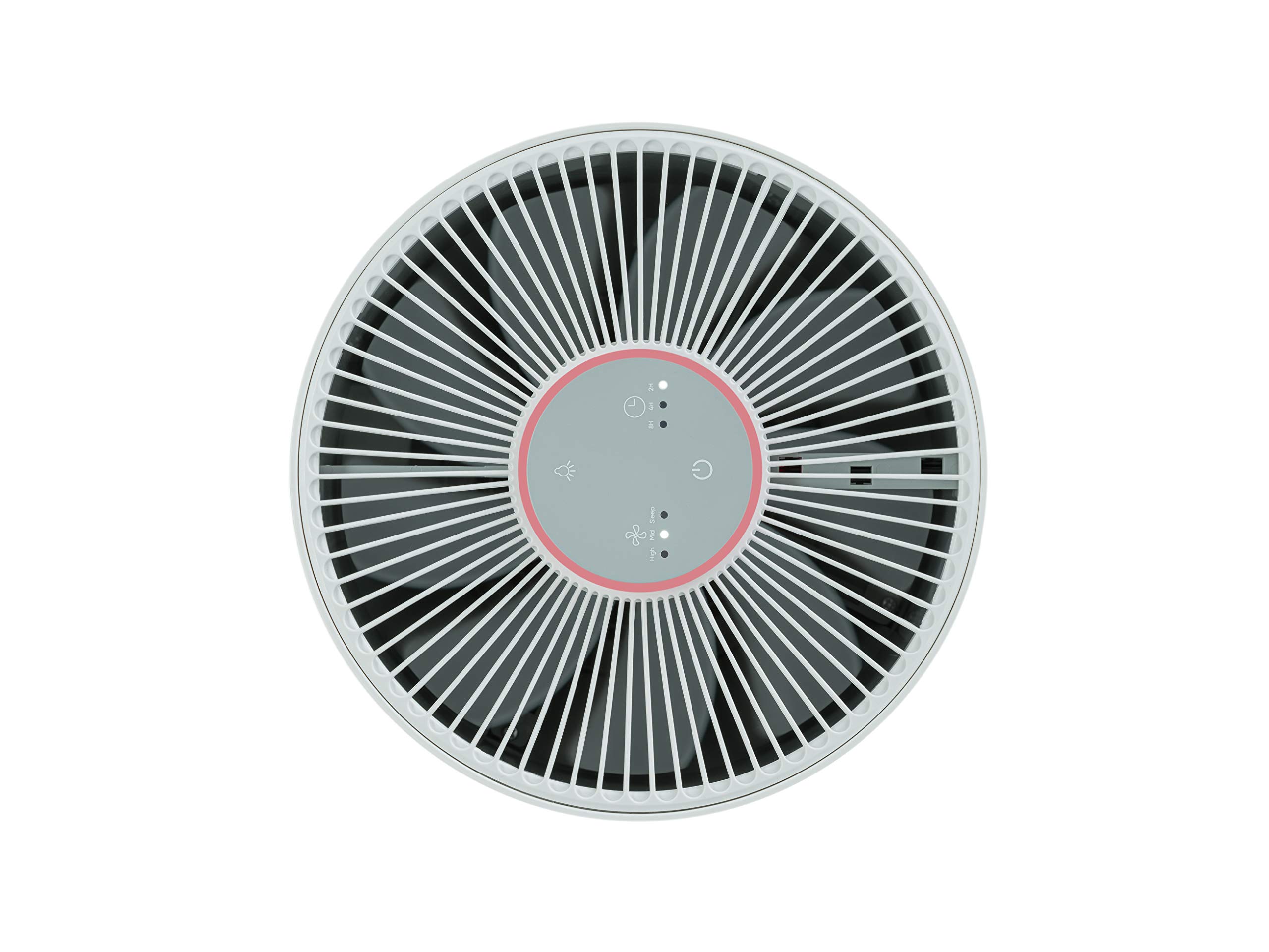 Mellerware - Purificatore d'aria Freshly! Small | 3 Filtri: HEPA 13, Carbone attivo | Indicatore qualità aria | Depuratore elimina Peli Polvere Pollini Muffe Fumo | Casa Ufficio 16m2 | Sensore PM 2.5