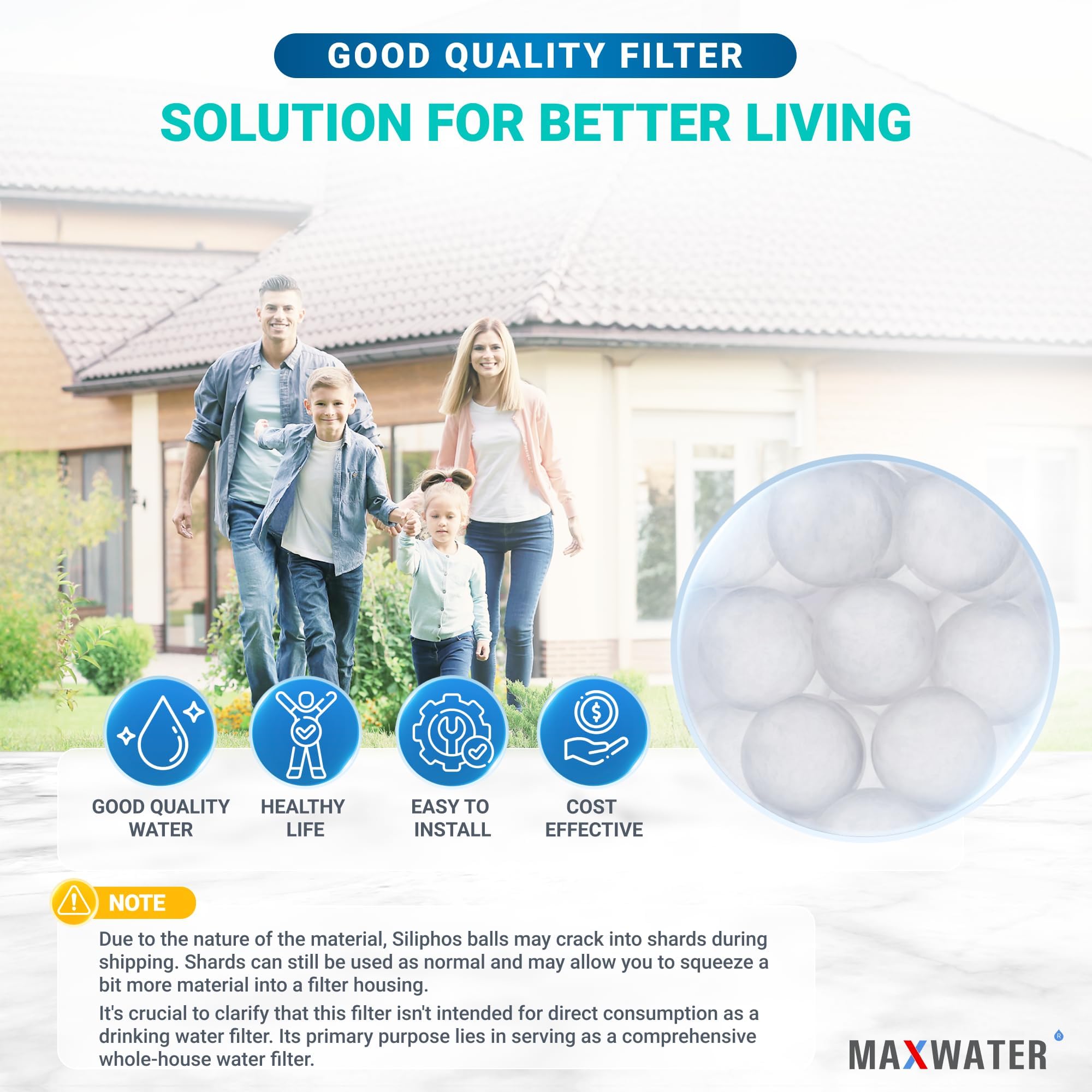 Siliphos Filter Media - Scale & Corrosion Control -4