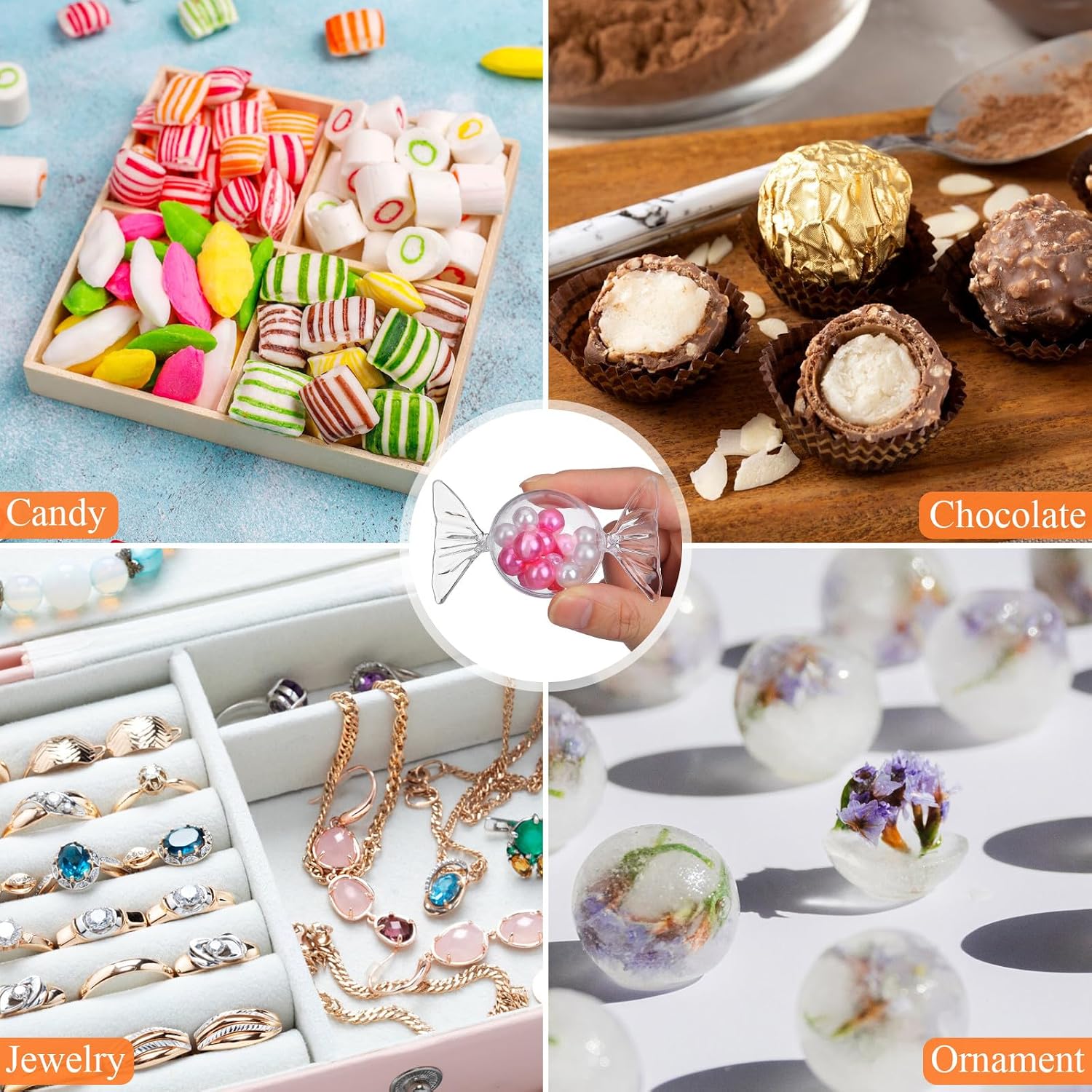 PRETYZOOM 12 Pack Round Candy Box Candy Storage Box for Party Favors Wedding Sugar Container for Small Treats Portable Storage Case for Baby Showers Birthdays Diy