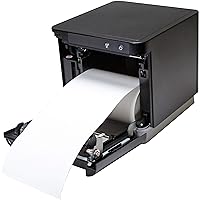 Vista 3 de Star Micronics mC-Print3 - Impresora térmica Ethernet (LAN) de 3 pulgadas USB Lightning con CloudPRNT, hub periférico, cortador y fuente