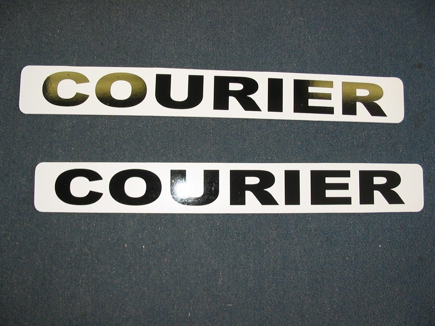 Courier Magnetic signs to fit Car, Tow Truck, Van suv us dot Approved Size