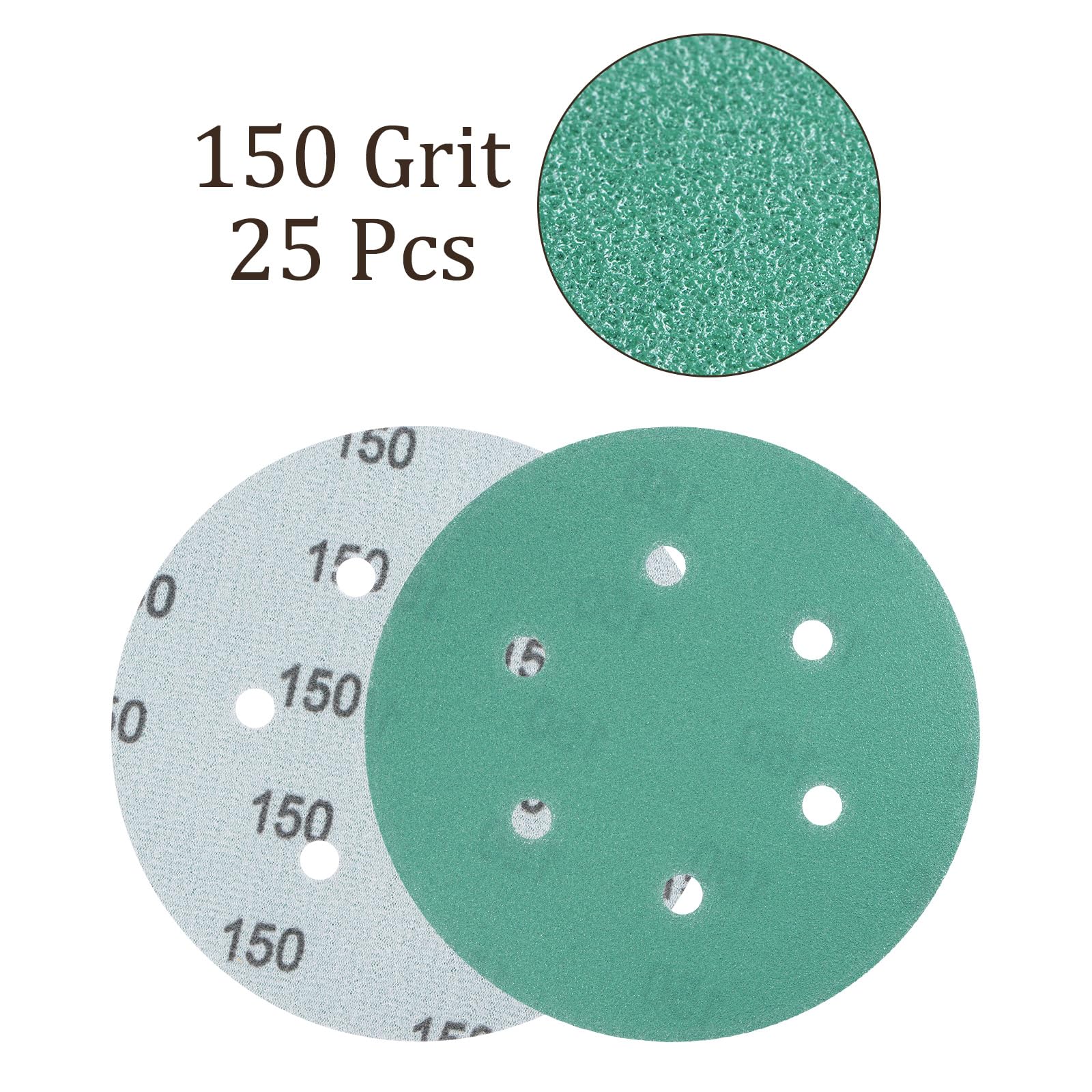Kozelo 25pcs Green Film Sanding Discs - Image 4