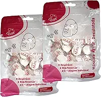 Kit Máscara Desidratada Máscaras Faciais Comprimido Compactada Tipo De Pele Normal (2pacote/60un)