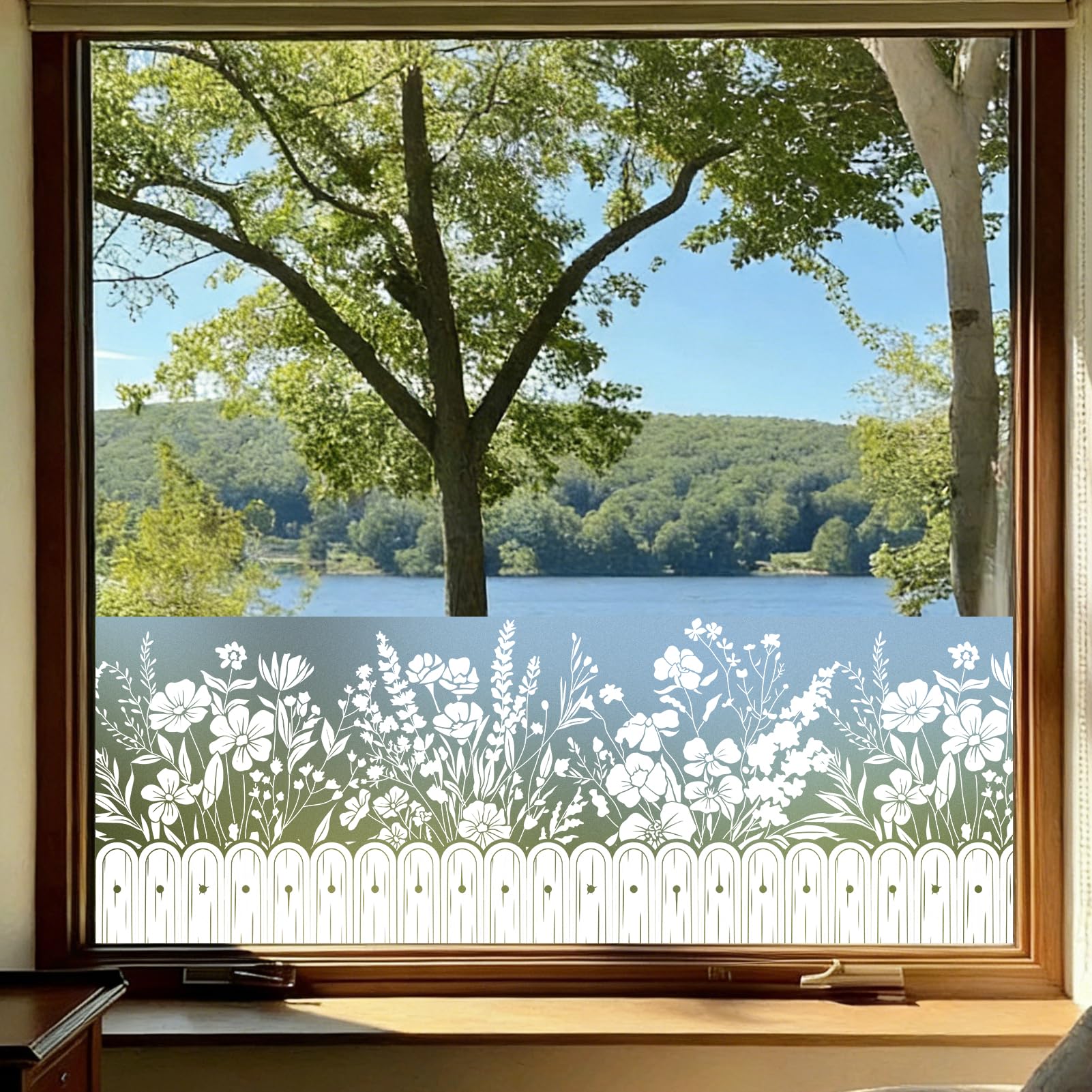 dktie Fensterfolie selbsthaftend Blickdicht 02