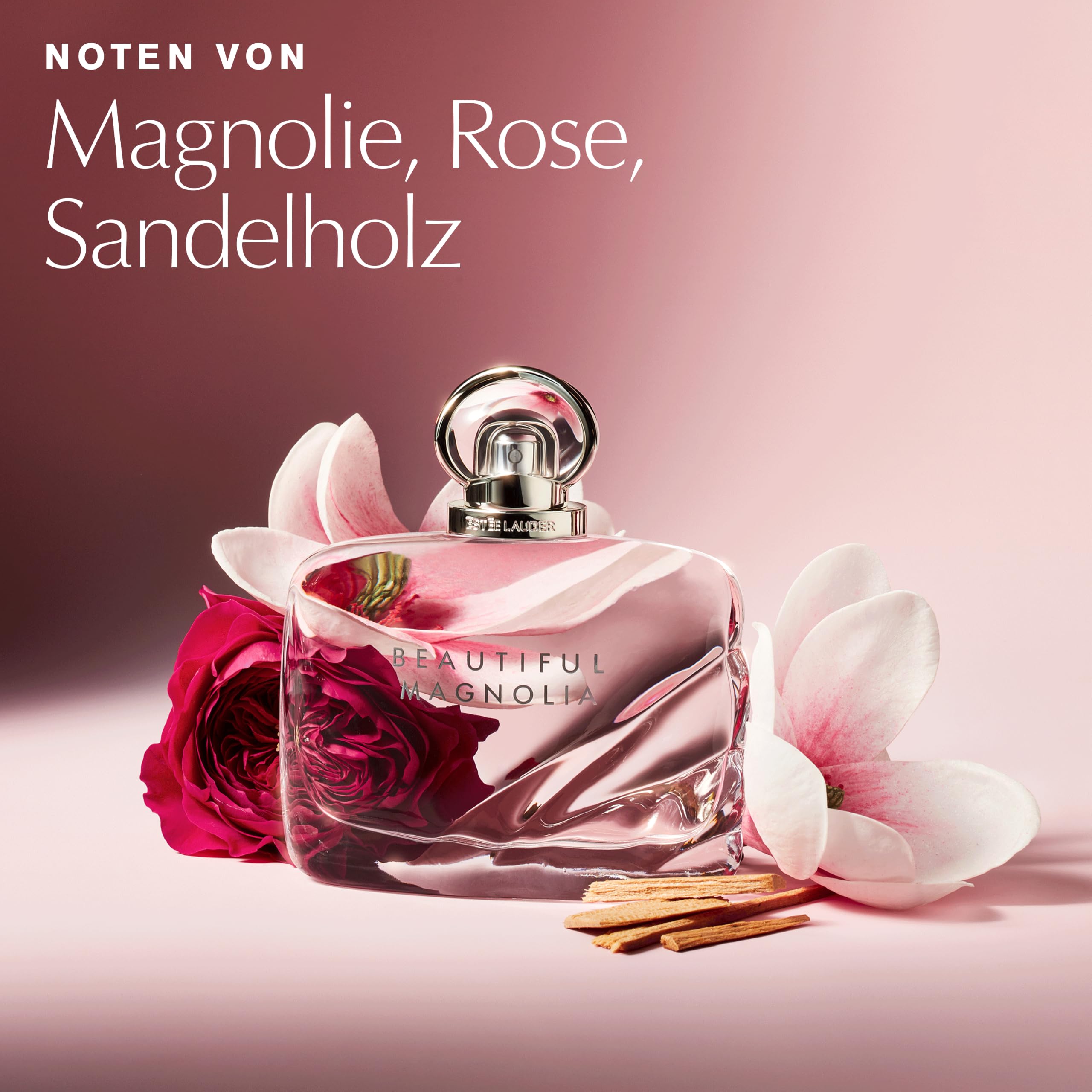 Estée Lauder Beautiful Magnolia Eau de Parfum Spray | Damenparfum mit Noten von Magnolie, Gardenie, warmen Hölzern & Moschus | Floral-grün, überschwänglich & ausdrucksstark, 100ml