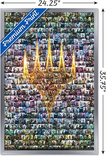 Vista 13 de Trends International Magic: The Gathering - Póster de collage de pared, 22.375 x 34 pulgadas, versión sin marco Versión sin marco,Paquete de póster