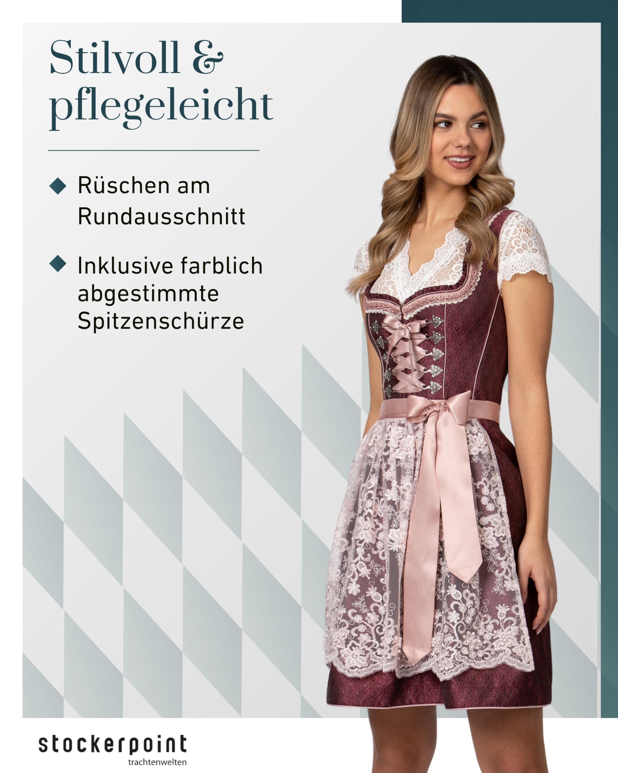 Stockerpoint Dirndl Rosalinde