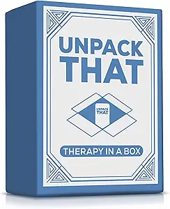 Conversation Cards & Couples Game for Adults – 125 Prompts to Spark Deeper Talks, Therapy-Inspired Icebreaker Deck for Relationship Building