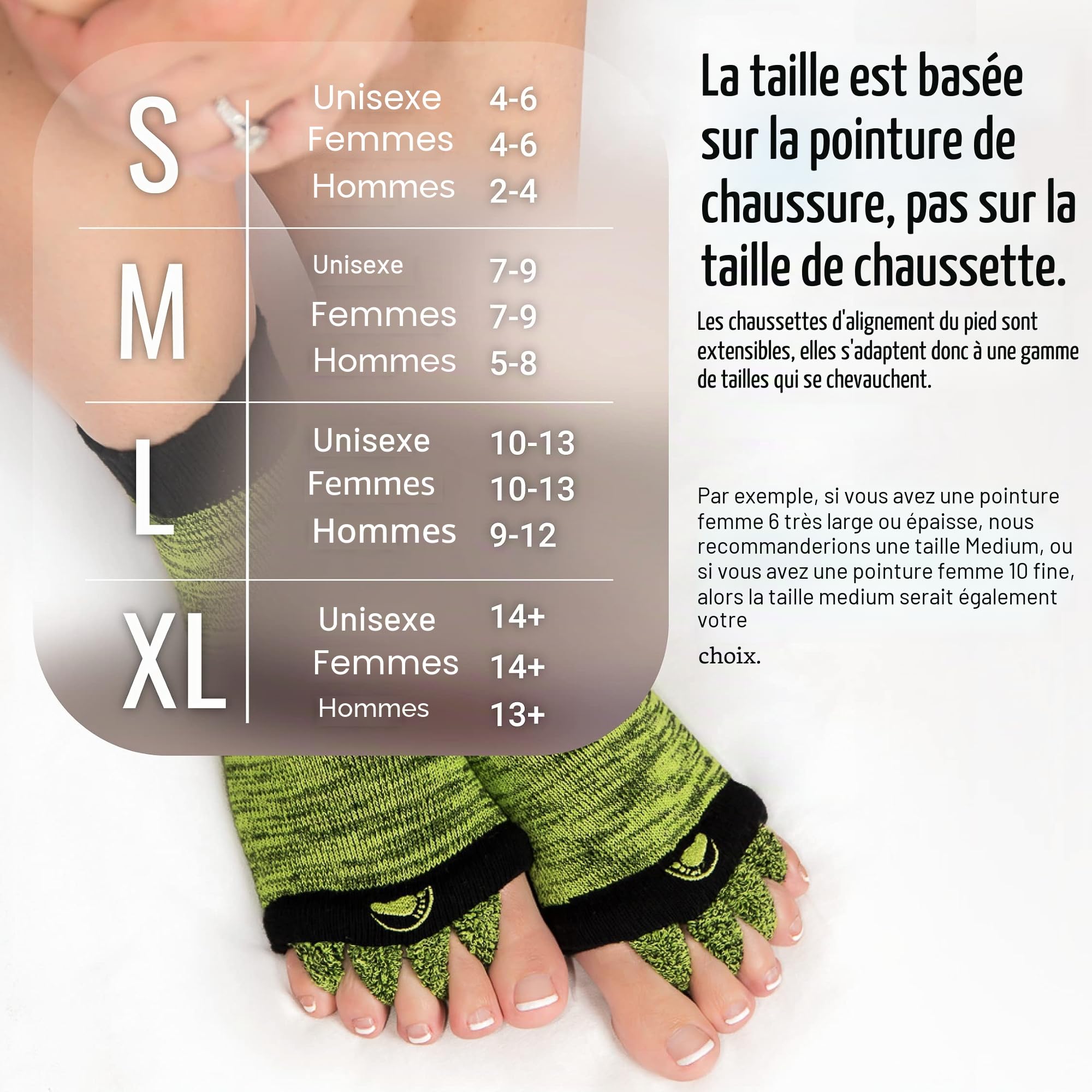 My Happy Feet Light Grey Régulier Femme (lot de 2)