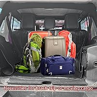 Vista 8 de SUNPIE Forro de maletero y tapete de carga para perros Compatible con Jeep Wrangler JK/JL Unlimited 4 puertas 2007-2026, protector de cama