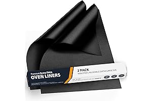 Non-Stick Reusable Oven Liners for a Pristine Oven
