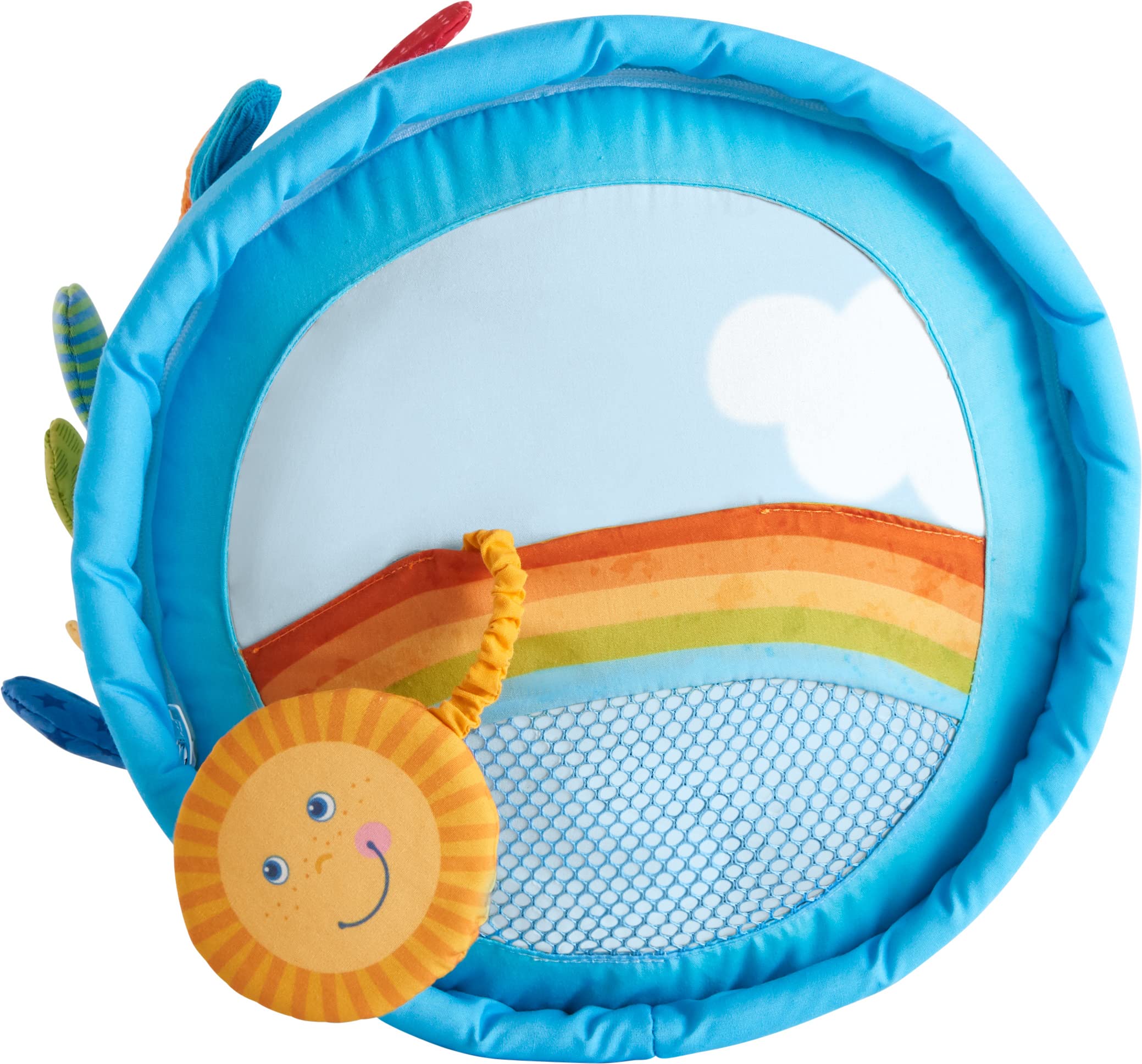 HABA Krabbelrolle Regenbogenwelt Spielzeug für Kleinkinder