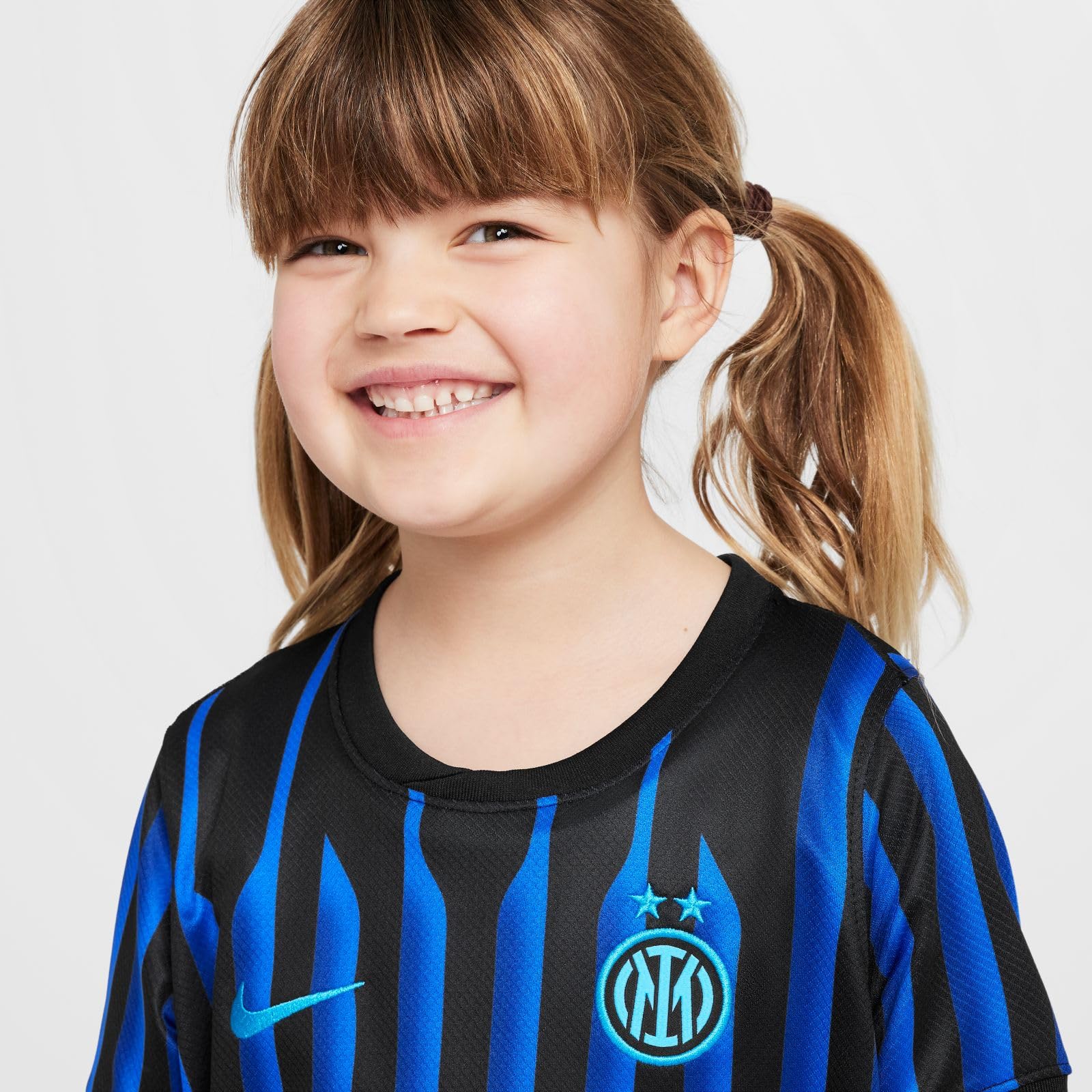 Nike Inter Mailand 2025/26 Stadium Home Dreiteiliges Nike Replika-fußballtrikot-set Für Jüngere Kinder Set di maglia da calcio Unisex - Bambini e ragazzi