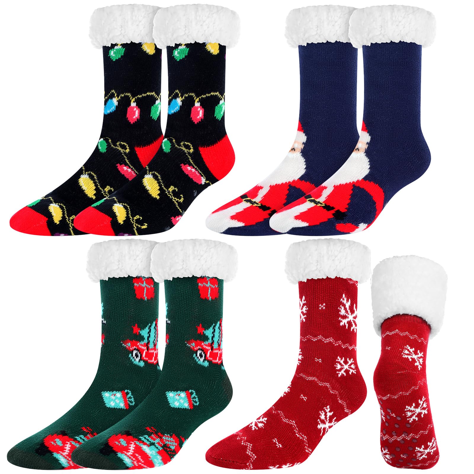 Mens christmas slipper boots