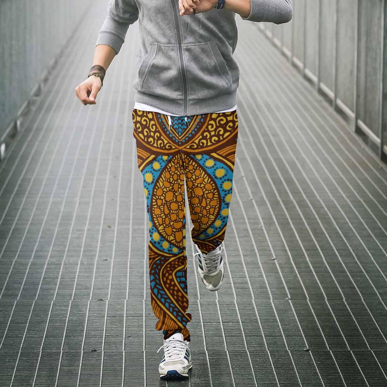 African Print Ankara Casual Sweatpants Cinch Bottom Lounge Pants Athletic  Joggers For Men Women : Amazon.co.uk: Fashion