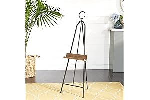 Deco 79 Metal Extra Large Free Standing Adjustable Display Stand Easel for...