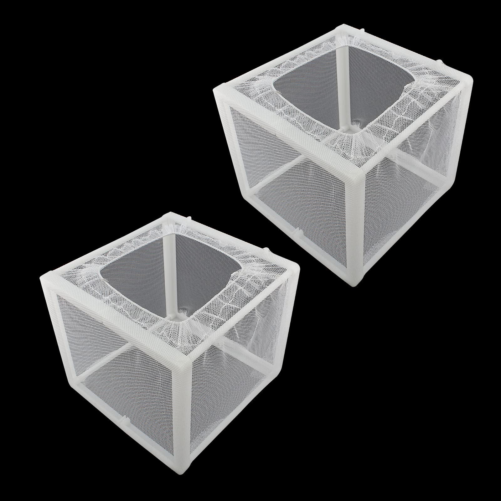 Amazon | Cionyce ナイロンメッシュボックス スクエアフィッシュ