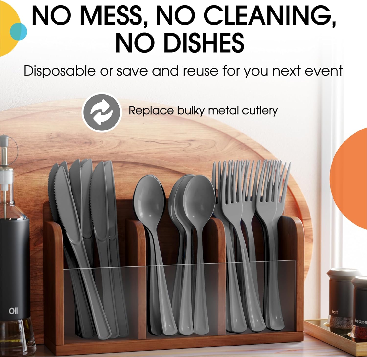Sier Plastic Sierware Heavy Duty Sier Plastic Cutlery