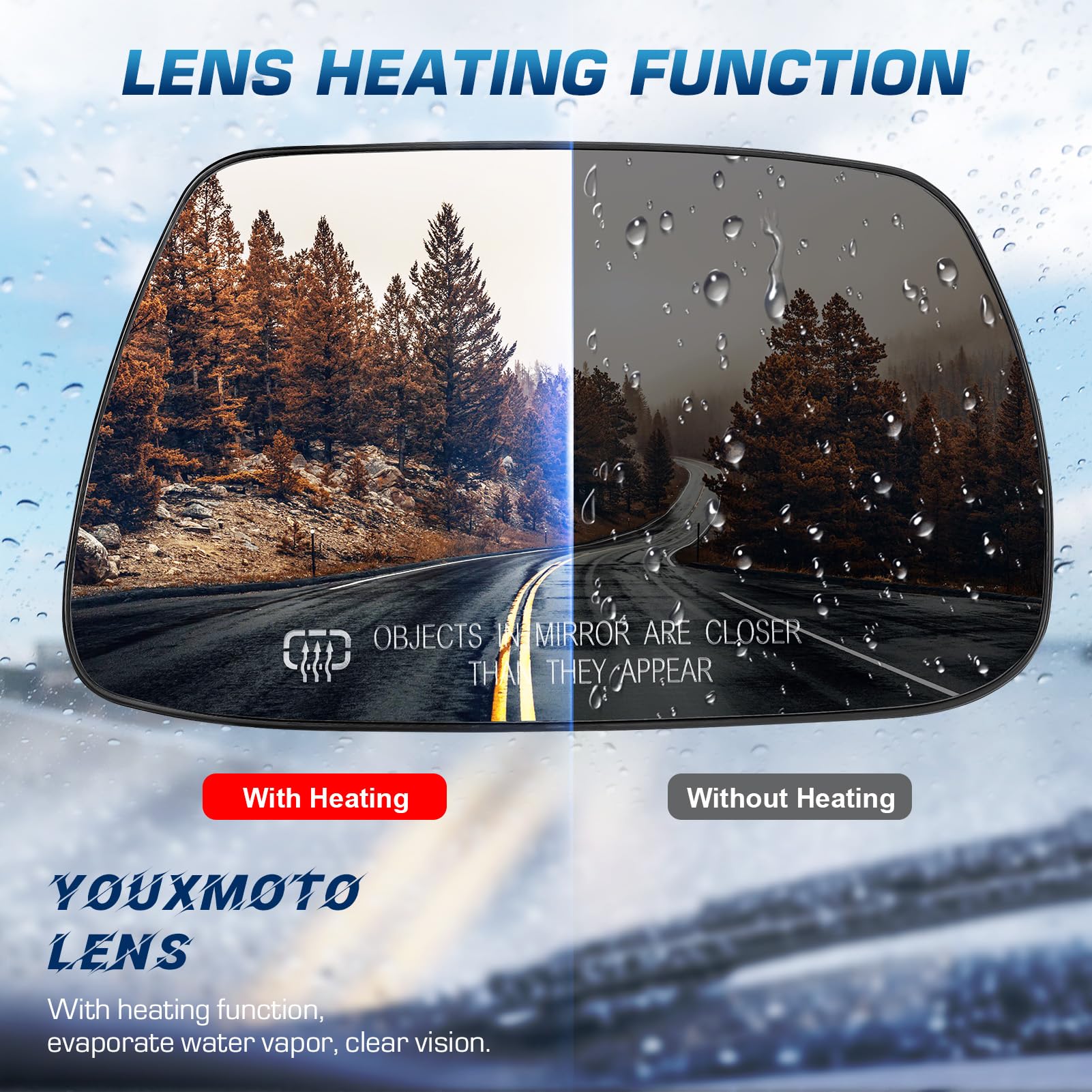 Purchase Jeep Grand Cherokee 1993 1994 1995 Heated Mirror Drivers Side OEM In Staten Island, New - Foto 2