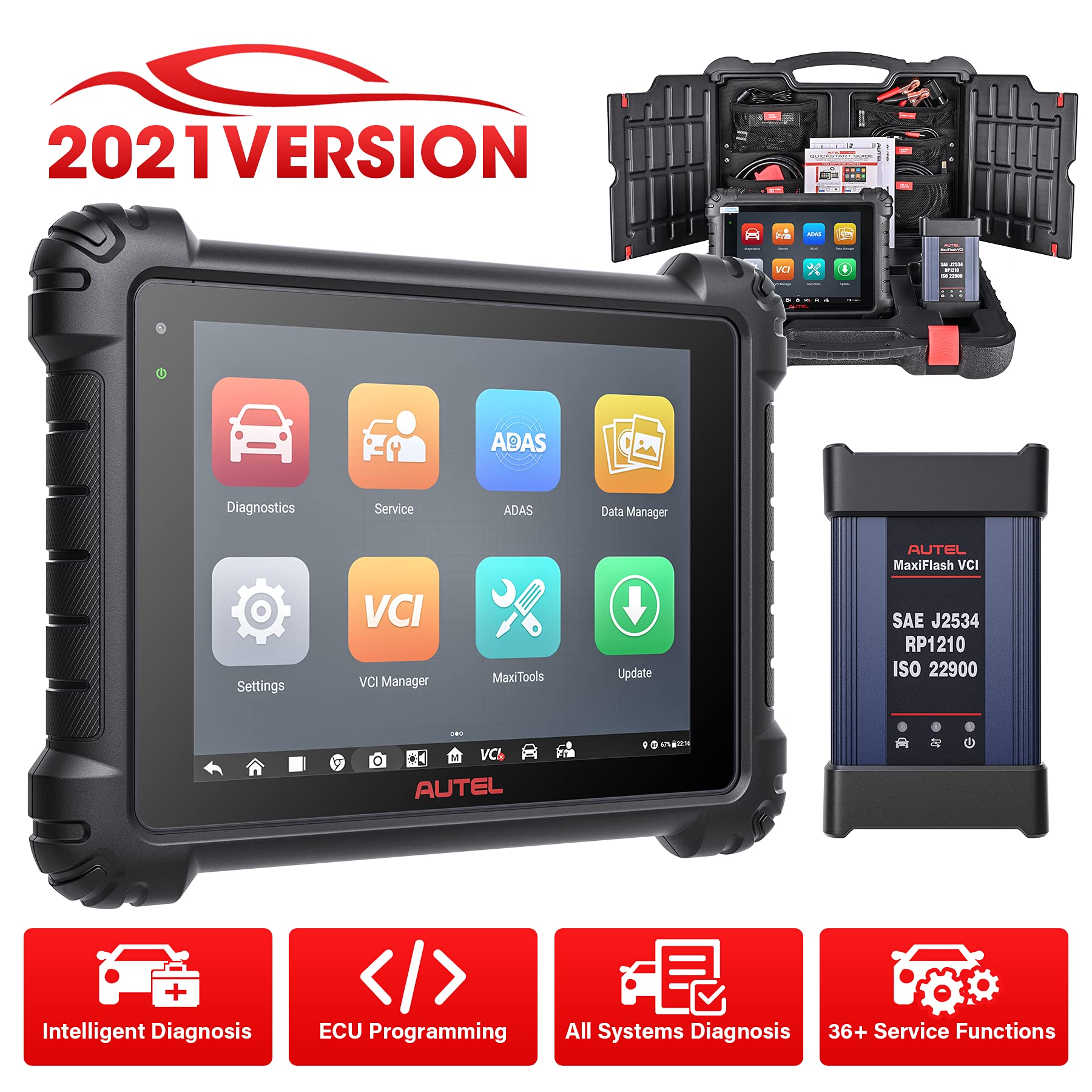 Buy Autel MaxiSys MS909 Autel Scanner, 2022 Top Intelligent Diagnosis ...