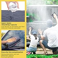 Vista 5 de Nuenen 20 Piezas Toallas de Limpieza de Microfibra para Autos 800 GSM Felpa Gruesa Paño de Limpieza de Microfibra Paño para Quitar Polvo Toallas