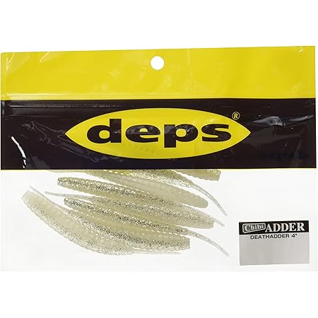 Amazon デプス Deps ワーム デスアダー チビアダー 4インチ クリア 32 Deps デプス ルアー