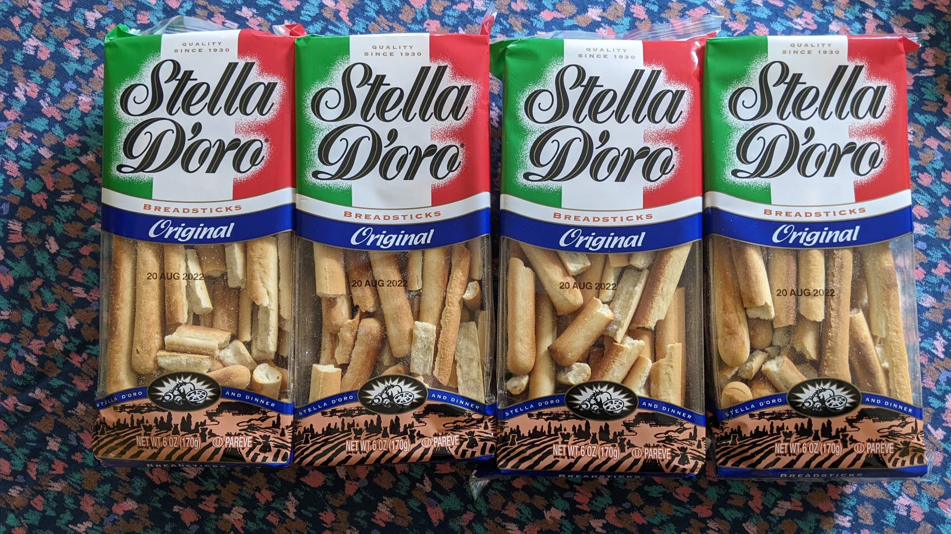 Stella D'oro Breadsticks, Original, 6 Oz, Pack of 12