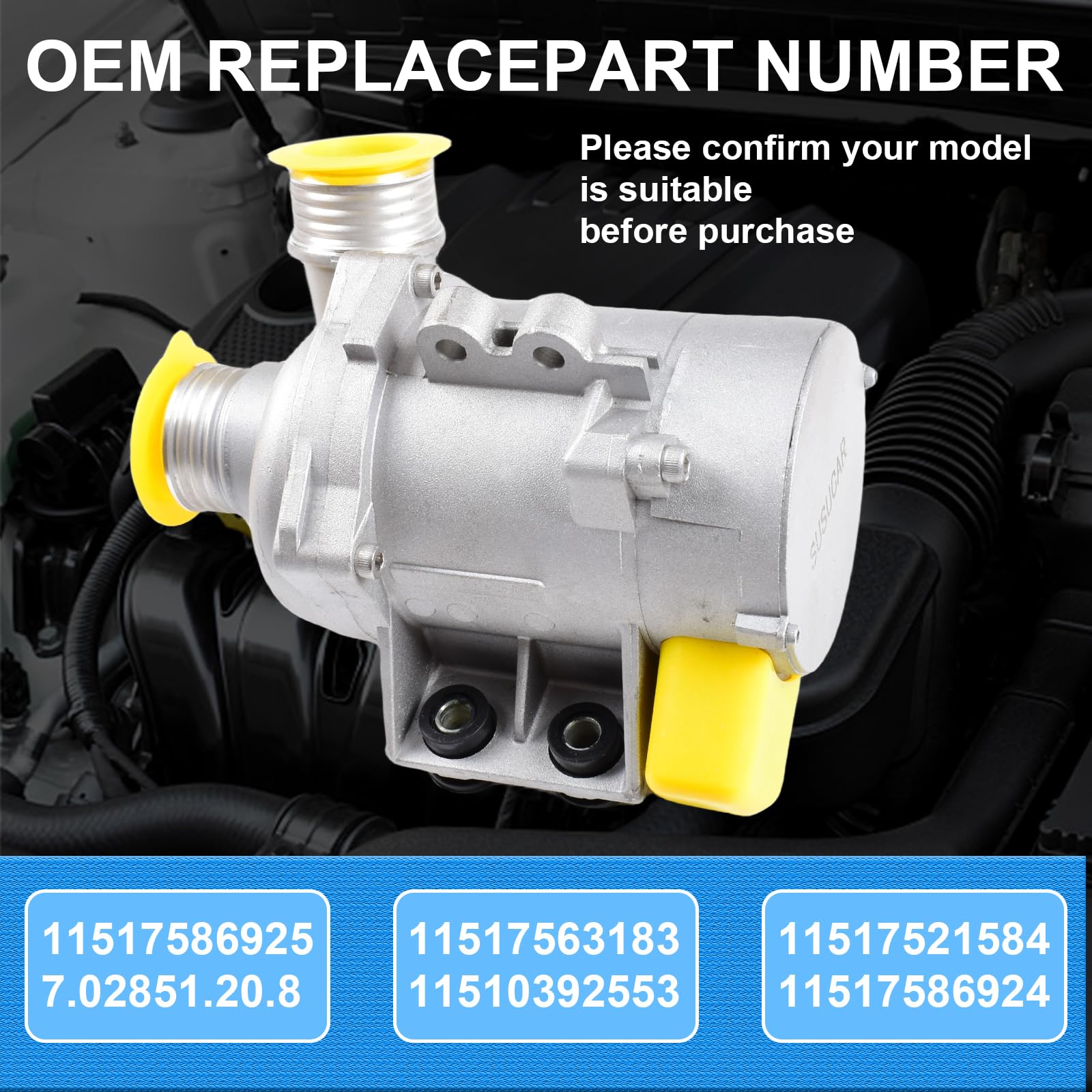 BMW ウォーターポンプ 11517563183 11517586925 Amazon.com: MOSTPLUS 11517563183 11517586925 Electric Engine