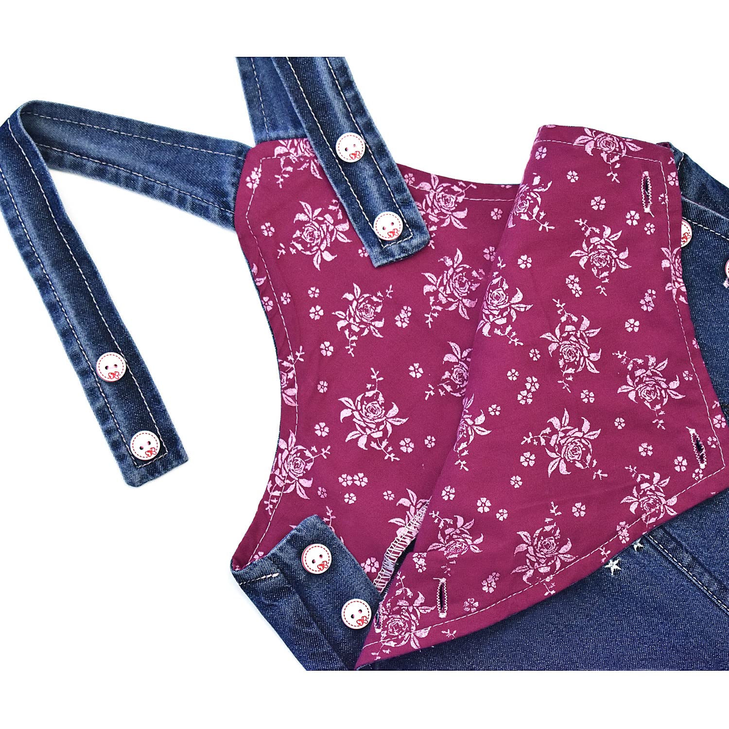 Peacolate 3m-3 años Bebés, bebés, niños pequeños, overoles de mezclilla, babero, pantalones, jeans