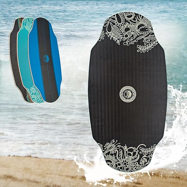 JUCKER HAWAII Profi Skimboard - HPL-Beschichtung und Anti-Rutsch Oberfläche