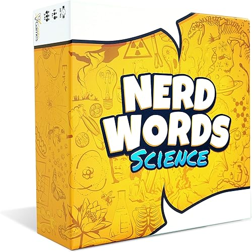 Miniatura 4 de Genius Games Nerd Words: ¡Ciencia! | Juegos de grupo para adultos | Juegos de fiesta para familias, niños, adolescentes, aulas