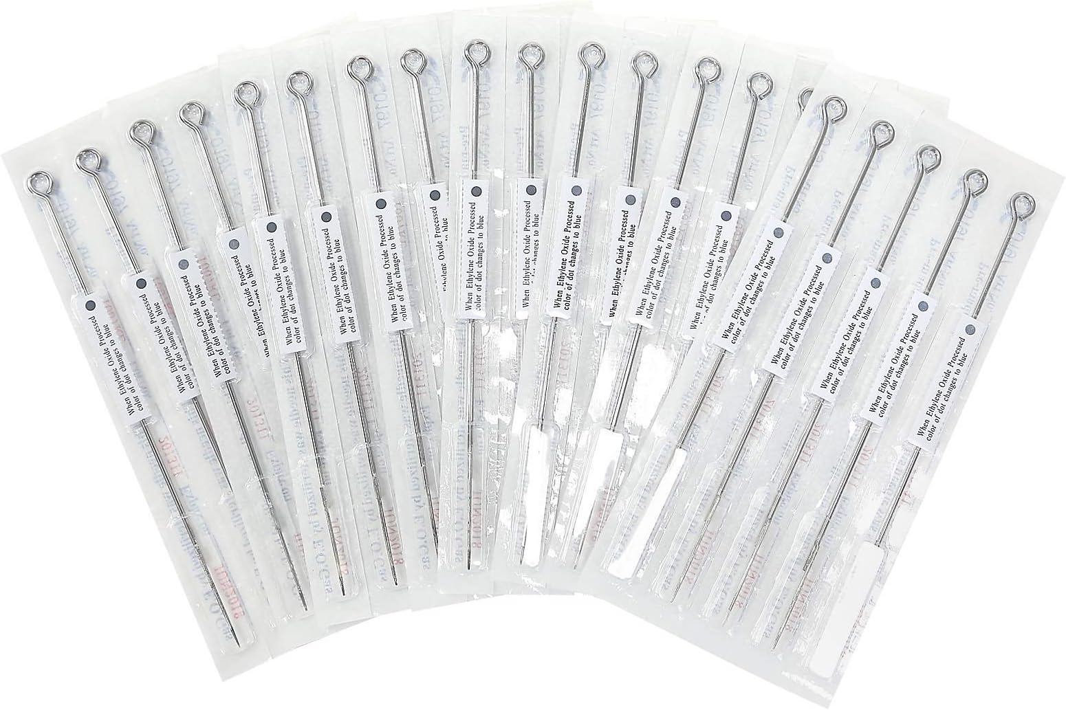 50 pcs. 5 Round Shader Pre-made Sterile Tattoo Needles - 5RS