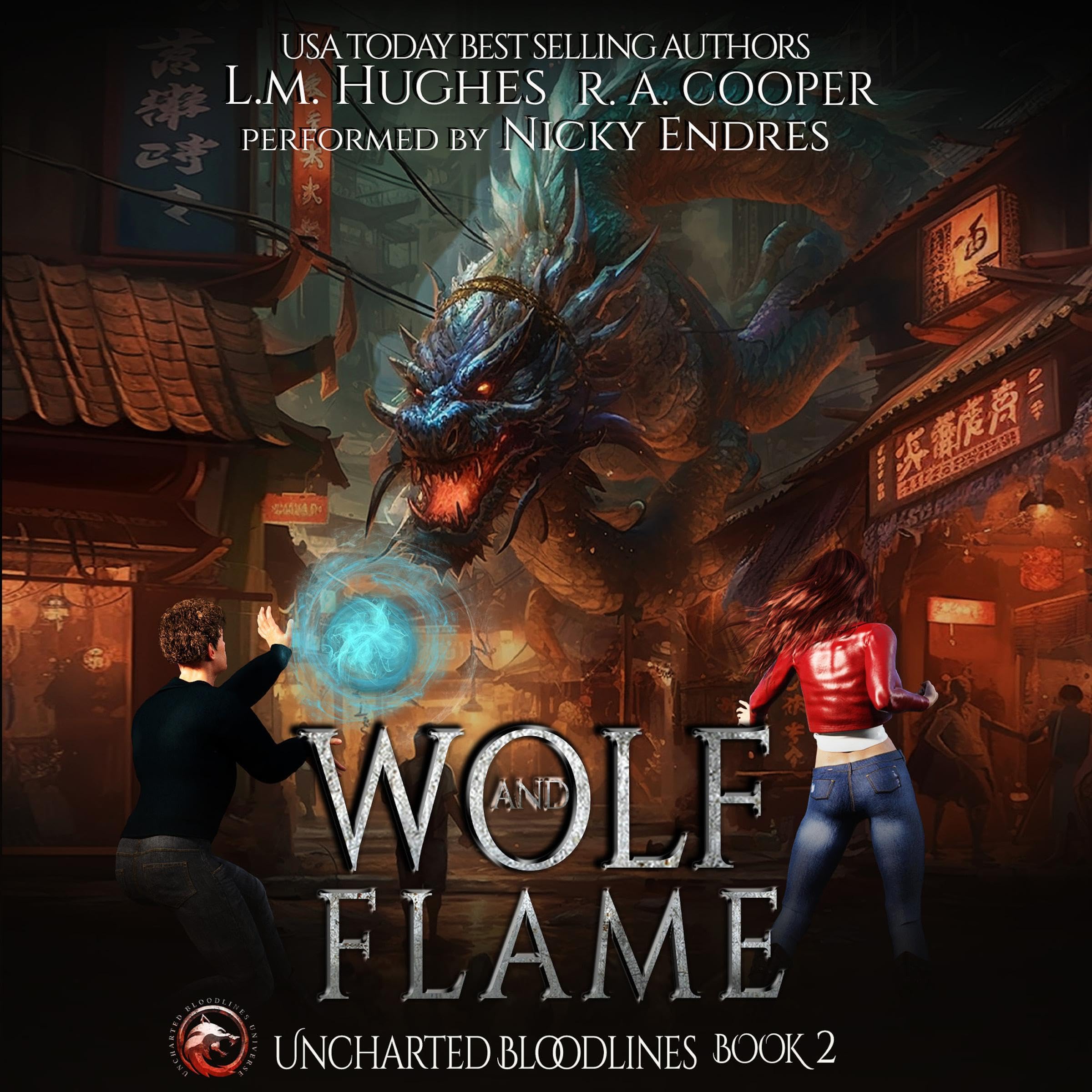 Cover art for Wolf and Flame, Book 2