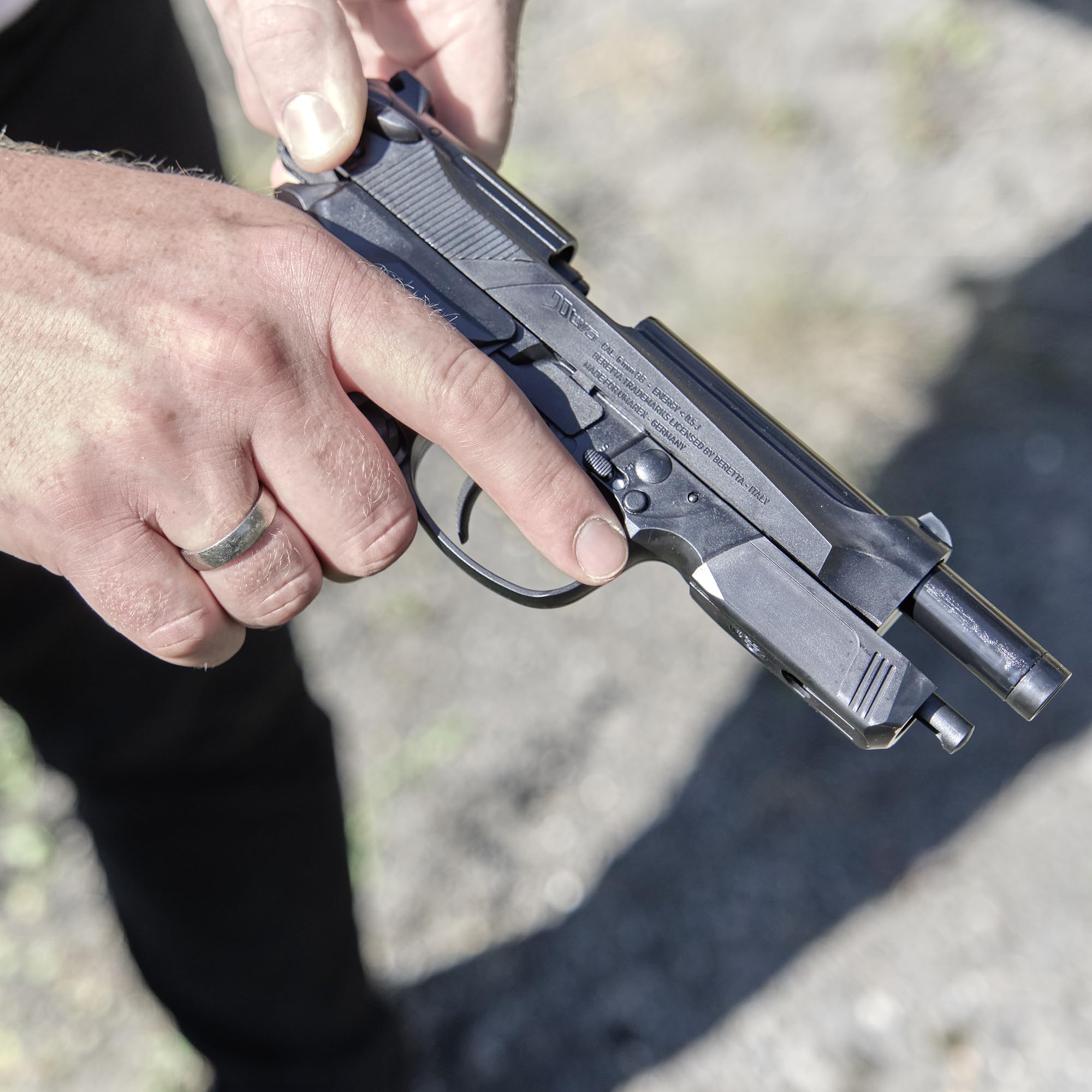 Beretta 2.5912 90Two - Pistola De Airsoft (Máx. 0,5 J)
