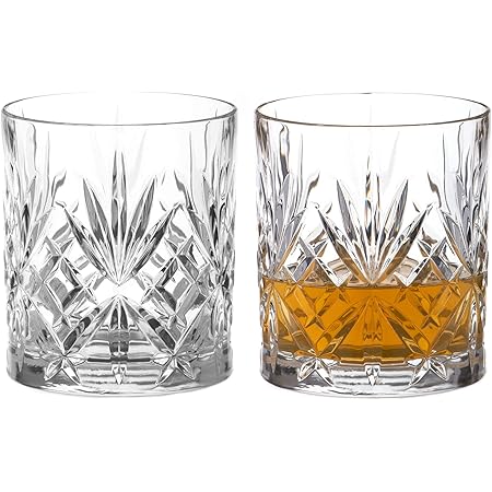 DIAMANTE Chatsworth Wine Glasses - Made From Premium Lead Free Crystal
