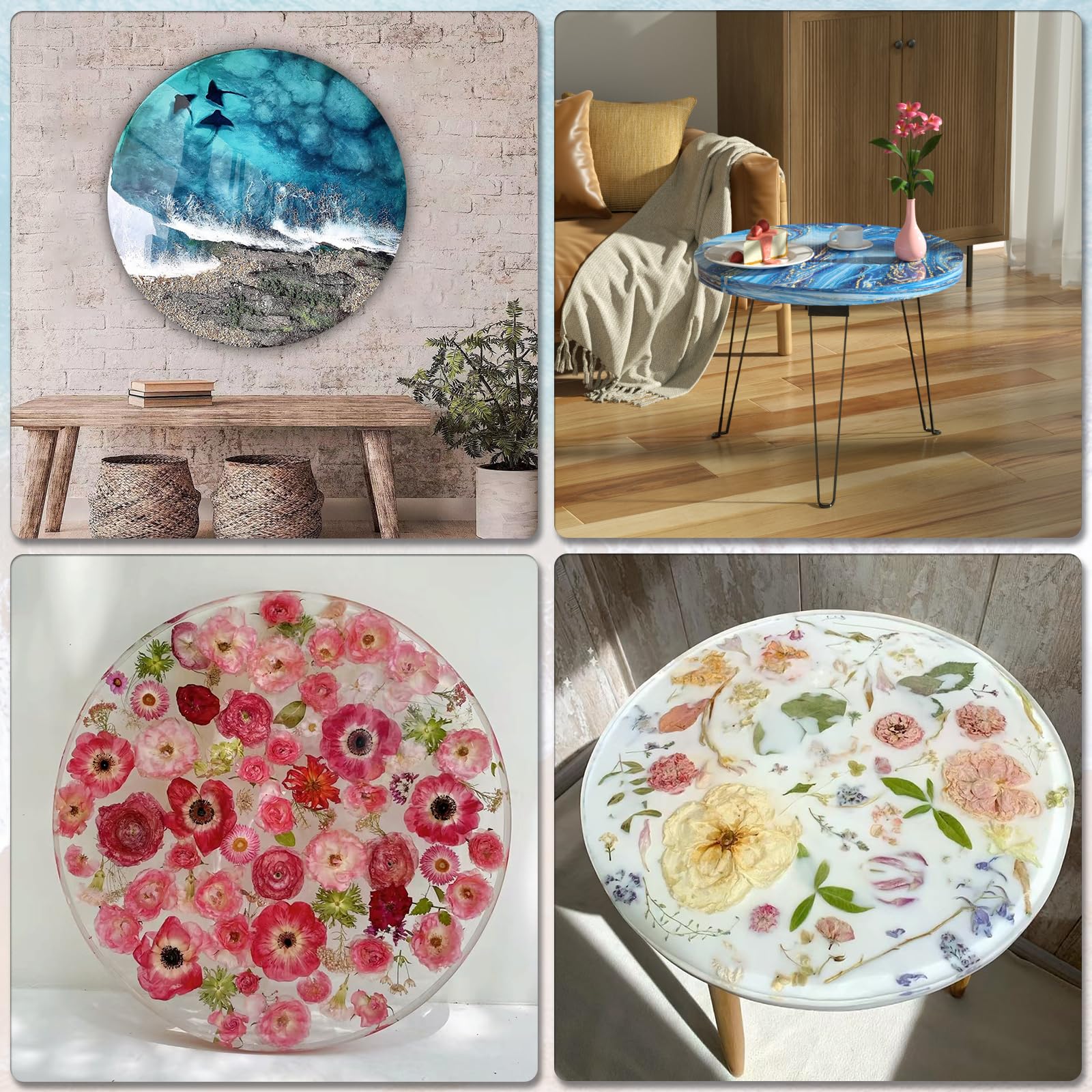 Grand Moule De Table En Résine – Moules En Siliconen De 60,96 Cm Pour Résine époxy