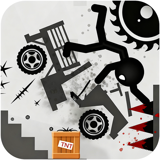 Strichmännchen Spiele: Knochen Brechen - Das beste Ragdoll Physics Game! Ein lustiger Turbo Dismount & Stickman Dismounting Zerstörungs-Simulator mit verrückten Crash Stunts