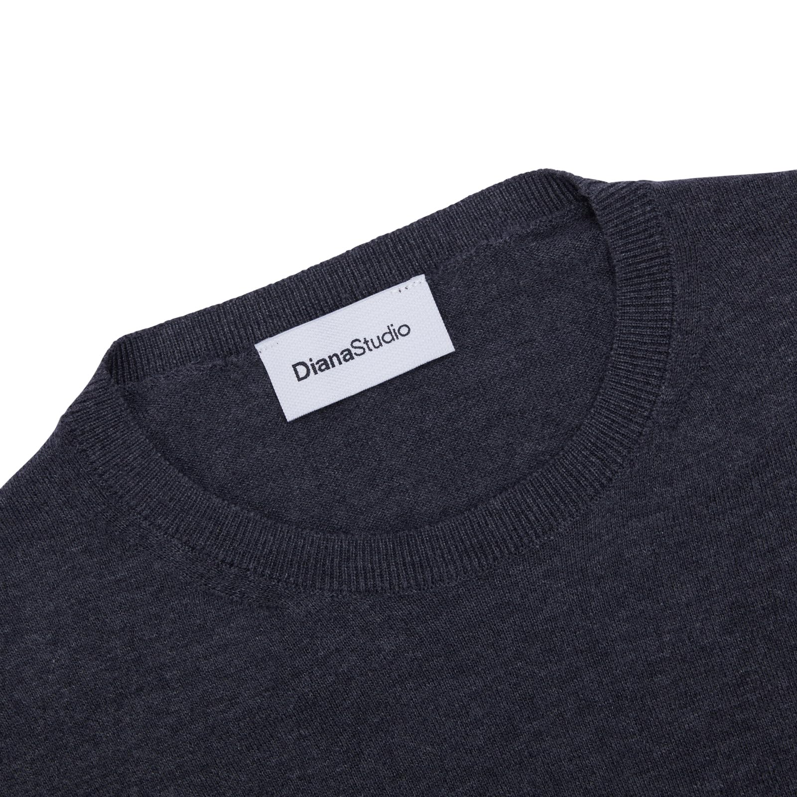 Diana Studio - Girocollo in Lana Merino Extrafine e Cotone Organico, Uomo, Maniche Lunghe, Casual Fit