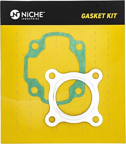 NICHE Kit de juntas de base de culata para Can-Am Mini Polaris Scramber Yamaha Zuma Jog Vino CY50 YW50 YJ50 DS50 3301-533 0455370