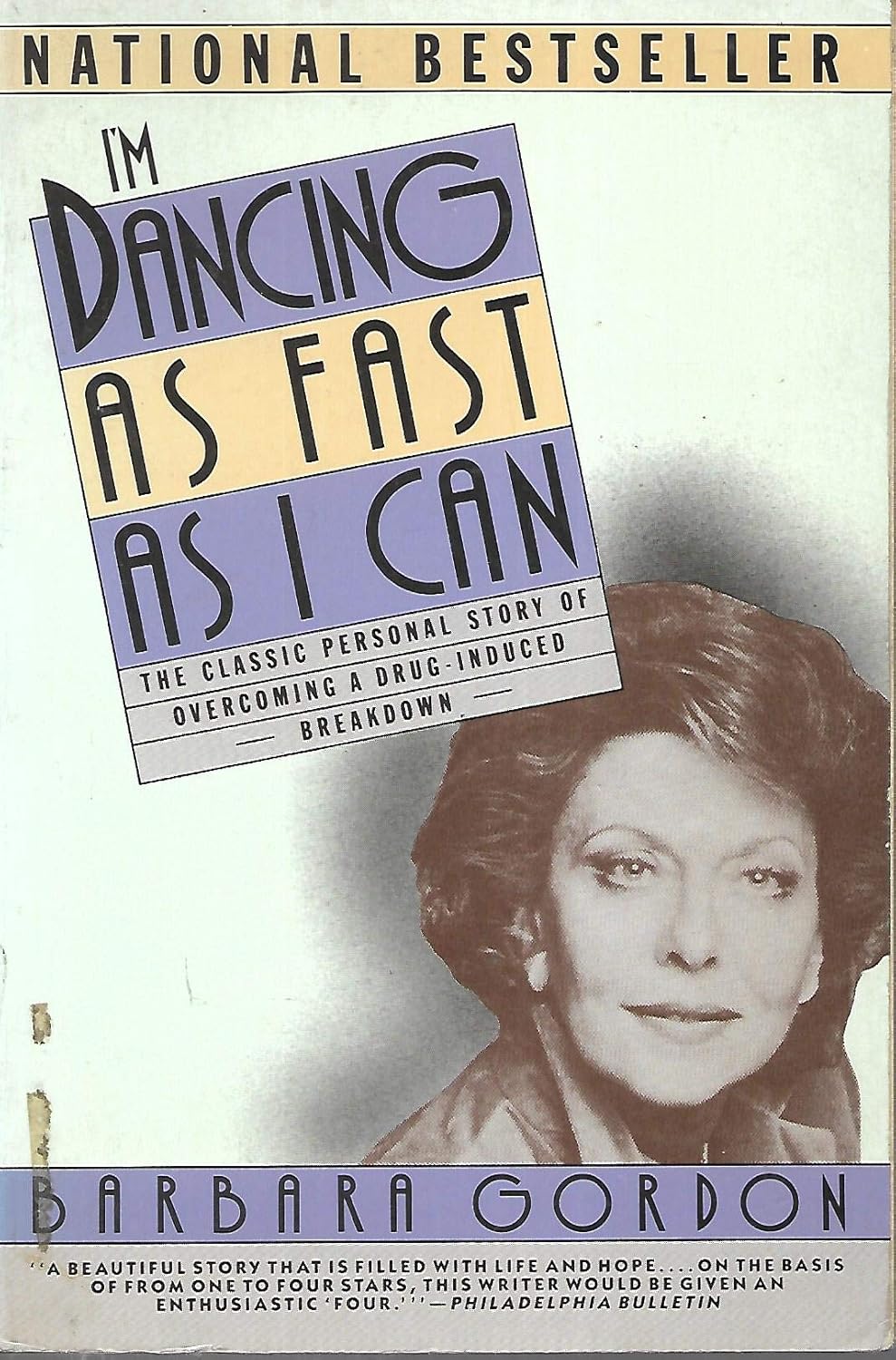 I'm Dancing As Fast As I Can Gordon, Barbara 9780060915933 Amazon